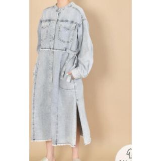 ダブルクローゼット(w closet)のw closet デニムワンピース(ロングワンピース/マキシワンピース)