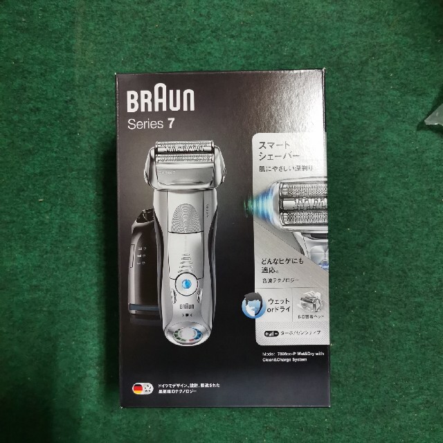 洗浄器付き】ブラウン メンズ電気シェーバー シリーズ7 7898cc-P ブラ