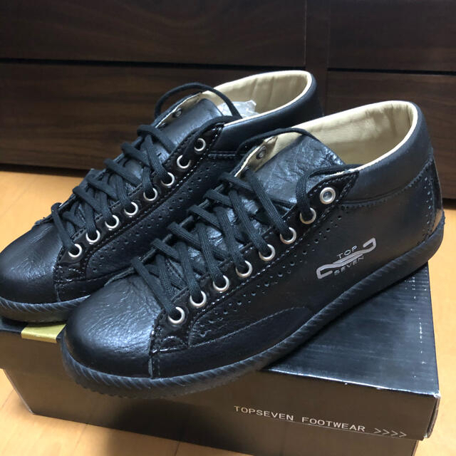 トップセブン スニーカー TS-1601LUX ブラック 3
