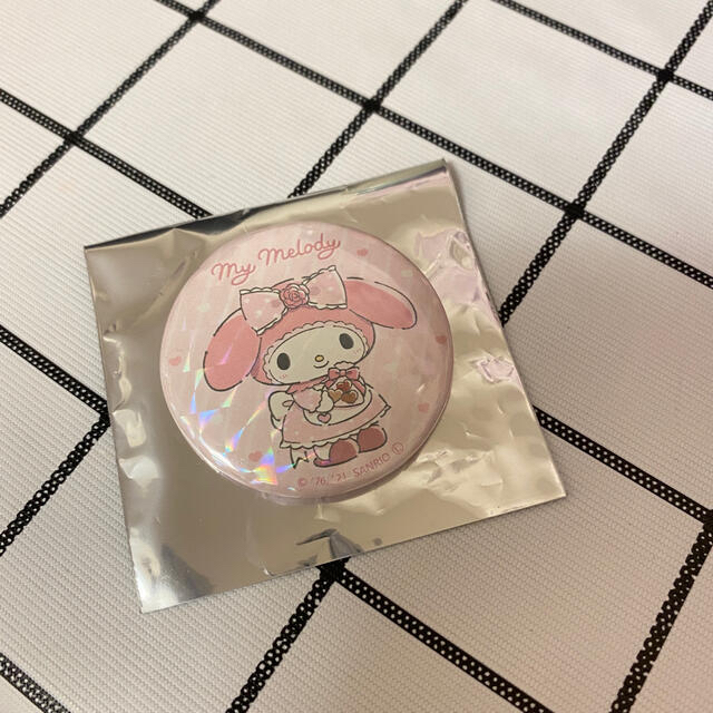 サンリオ(サンリオ)のsanrio マイメロ 缶バッジ エンタメ/ホビーのアニメグッズ(バッジ/ピンバッジ)の商品写真