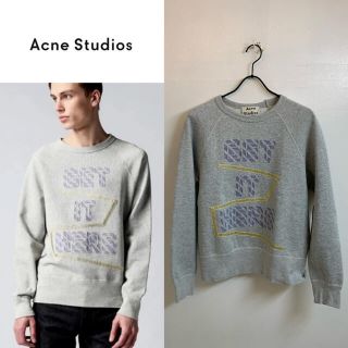 アクネ(ACNE)のAcne Studios 2014SS COLLEGE PATCH SS14 (スウェット)