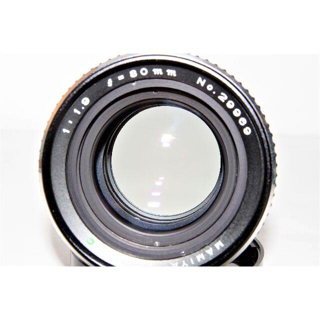 【美品】MAMIYA-SEKOR Ｃ 80mm F1.9 マミヤ