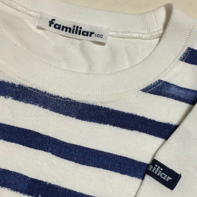 familiar(ファミリア)のfamiliar ファミリア　長袖Tシャツ キッズ/ベビー/マタニティのキッズ服男の子用(90cm~)(Tシャツ/カットソー)の商品写真