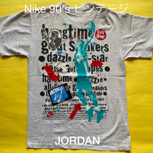 ☆Nikeジョーダンxスパイクリー Tシャツ 90'sビンテージ☆