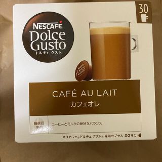 ネスレ(Nestle)のネスカフェドルチェグストカプセル　カフェオレ30個数(コーヒー)