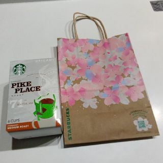 スターバックスコーヒー(Starbucks Coffee)のスターバックス　オリガミ　パイクプレイスロースト　6袋(コーヒー)