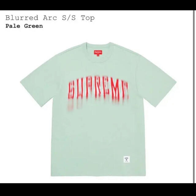 Supreme Blurred arc s/s top