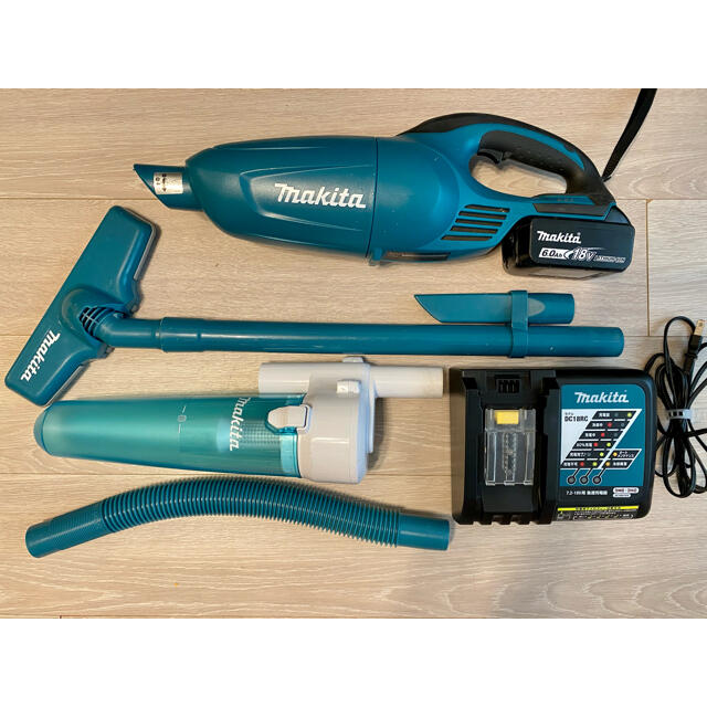 Makita(マキタ)のmakita マキタ サイクロンクリーナー 6Ahバッテリー CL180FD スマホ/家電/カメラの生活家電(掃除機)の商品写真