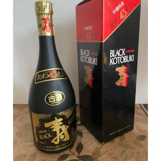 ブラック寿　ヘリオス酒造　泡盛　720ml  43％  未開栓　箱有　(その他)