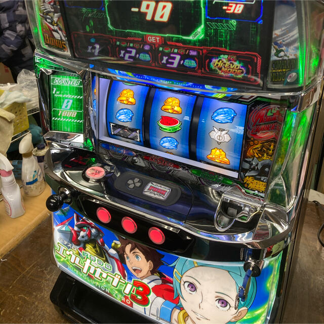実機 税込 パチスロ交響詩篇エウレカセブン3 HI-EVOLUTION ZERO