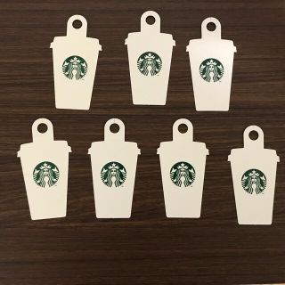 スターバックスコーヒー(Starbucks Coffee)のスターバックスカード スタバカード　メッセージタグ　7枚(カード/レター/ラッピング)