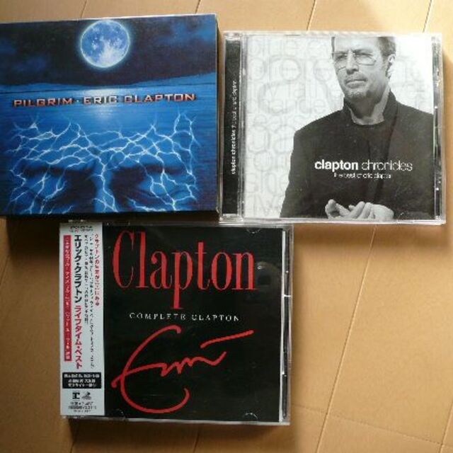 エリック・クラプトン　CD3枚 エンタメ/ホビーのCD(ポップス/ロック(洋楽))の商品写真