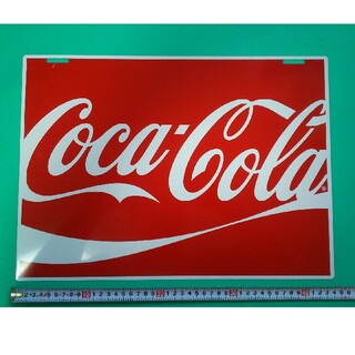 コカコーラ(コカ・コーラ)のコカ・コーラ スチール 看板 ホーロー看板(その他)