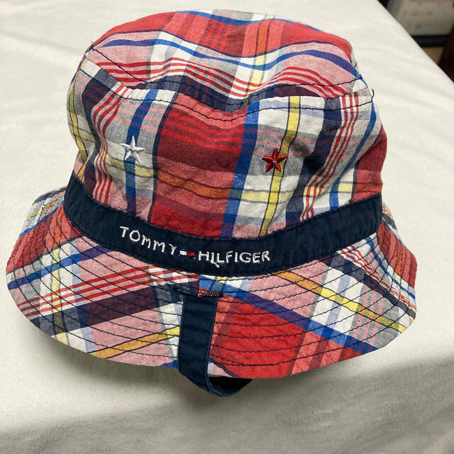 TOMMY HILFIGER(トミーヒルフィガー)のアイン様専用Tommy Hilfger 子供用帽子　キッズ　リバーシブル キッズ/ベビー/マタニティのこども用ファッション小物(帽子)の商品写真