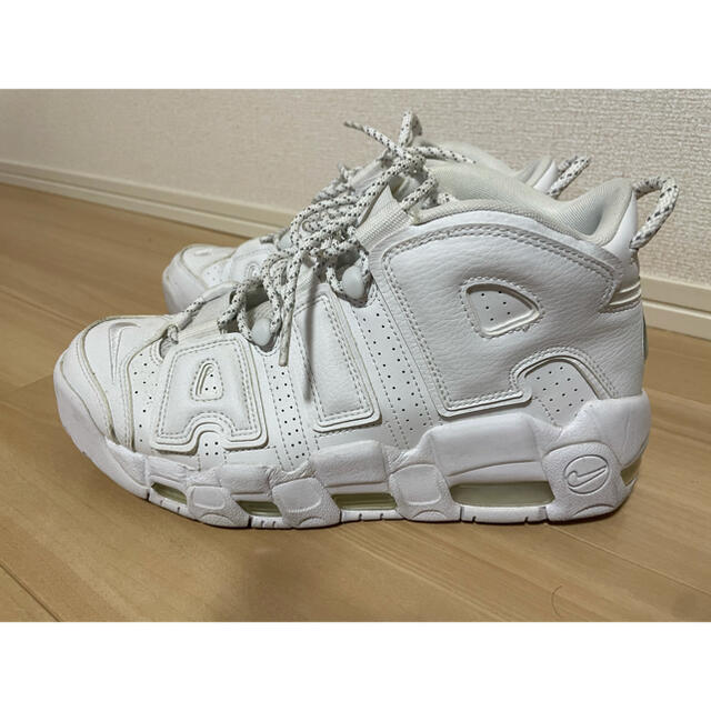 NIKE モアテン 26.5cm ホワイト 【待望☆】 victoriaspirina.com