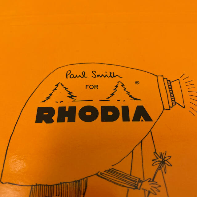 Paul Smith(ポールスミス)のRHODIA メモ帳　ポールスミス インテリア/住まい/日用品の文房具(ノート/メモ帳/ふせん)の商品写真