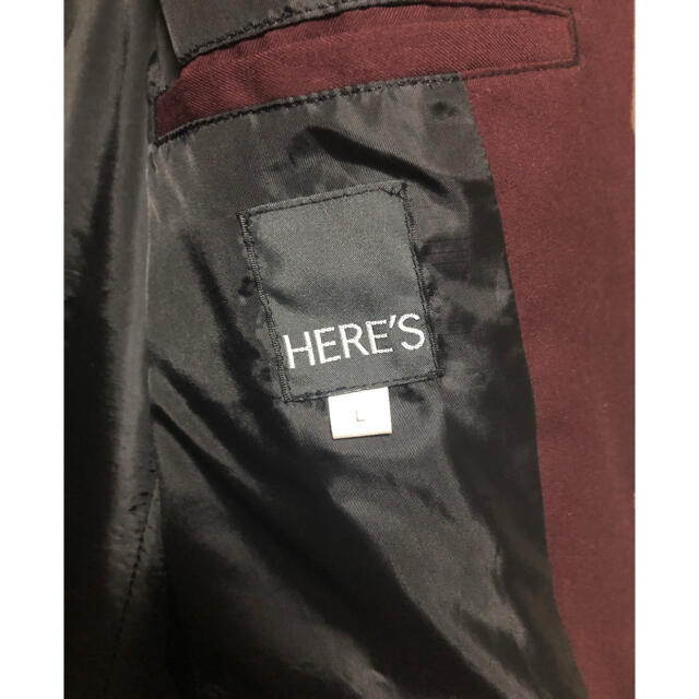 HERE'S(ヒアーズ)のHERE’S ジャケット メンズのジャケット/アウター(テーラードジャケット)の商品写真