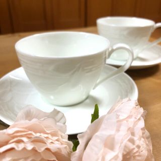 ティファニー(Tiffany & Co.)の茶々丸様専用　Tiffany & Co. カップ&ソーサー　2客セット(グラス/カップ)