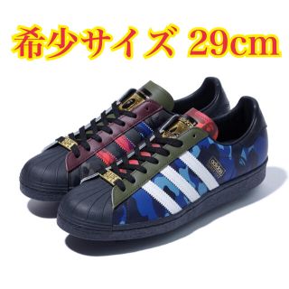 アベイシングエイプ(A BATHING APE)のBAPE ADIDAS SUPERSTAR 80S COLOR CAMO(スニーカー)