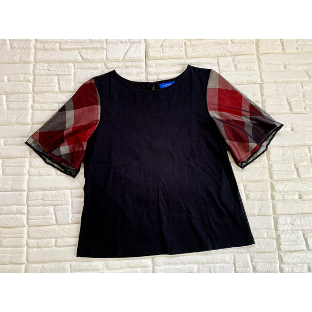 BURBERRY BLUE LABEL(バーバリーブルーレーベル)のブルーレーベルクレストブリッジ Tシャツ レディースのトップス(Tシャツ(半袖/袖なし))の商品写真