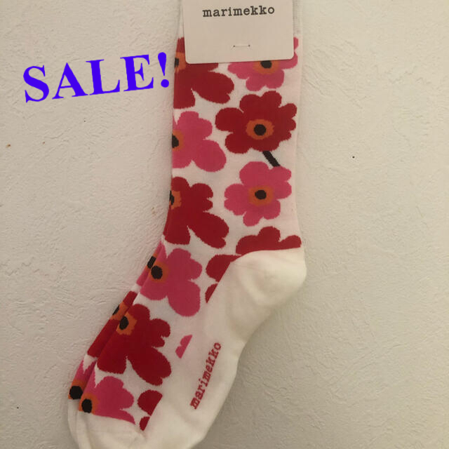 marimekko(マリメッコ)の【SALE】marimekko マリメッコ 靴下 ソックス 北欧 ウニッコ  レディースのレッグウェア(ソックス)の商品写真