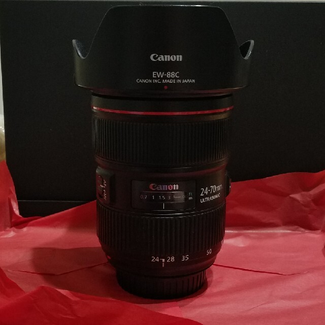 7%オフクーポン利用で66,950円！Canon EF24-70mm F2.8