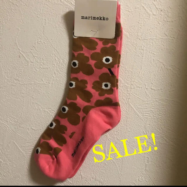 marimekko(マリメッコ)の【SALE】marimekko マリメッコ 靴下 ソックス 北欧 ウニッコ  レディースのレッグウェア(ソックス)の商品写真