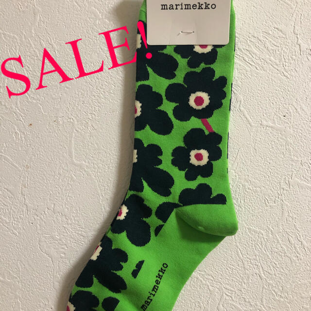 marimekko(マリメッコ)の【SALE】marimekko マリメッコ 靴下 ソックス 北欧 ウニッコ  レディースのレッグウェア(ソックス)の商品写真