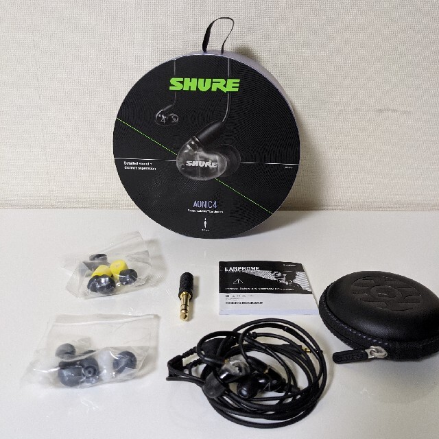 SHURE AONIC4【SE42HY+UNI-A】