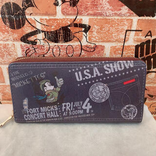 ディズニー(Disney)のデニム風長財布(財布)