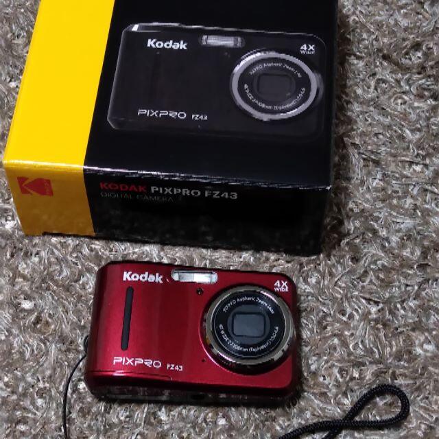 【新品未使用】KODAK　PIXPRO FZ43　デジタルカメラ　レッド