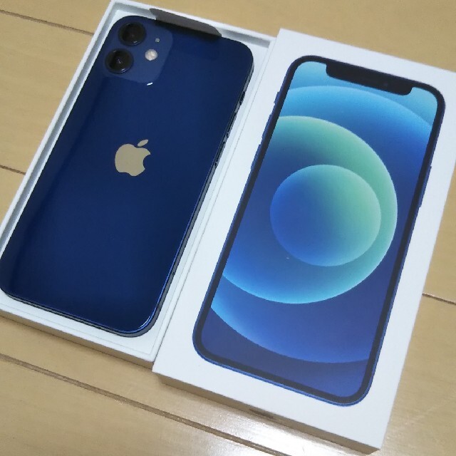 【お値下げ】iPhone 12 mini ブルー 64 GB SIMフリー