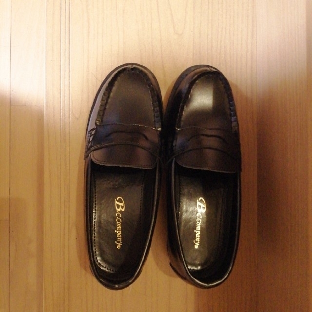 ローファー　黒　23センチ レディースの靴/シューズ(ローファー/革靴)の商品写真