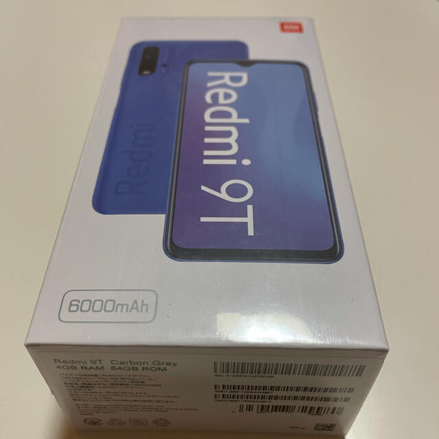 週末セール◯新品未開封◯Redmi 9T カーボングレイ