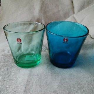 イッタラ(iittala)のiittala カルティオ　ライトグリーン、ターコイズ(タンブラー)