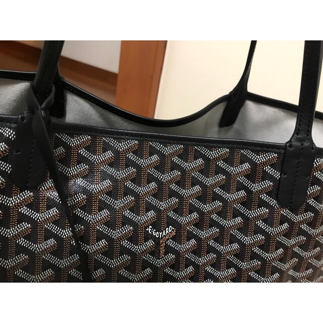 GOYARD(ゴヤール)の新品正規品 ゴヤール サンルイ GM ブラック 黒 ポーチ付き メンズのバッグ(トートバッグ)の商品写真