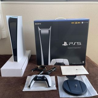 ソニー(SONY)の送料込み　SONY プレイステーション5 デジタルエディション　ケーブル類新品(家庭用ゲーム機本体)