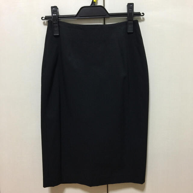 M-premier(エムプルミエ)の新品 M-PREMIER スカート 黒 サイズ 34 エムプルミエ レディースのスカート(ひざ丈スカート)の商品写真