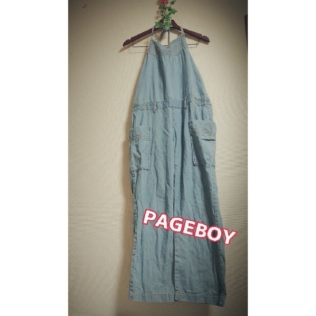 PAGEBOY(ページボーイ)のPAGEBOYオールインワンサロペットM レディースのパンツ(オールインワン)の商品写真