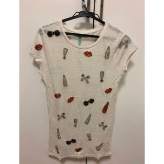 アリスアンドオリビア(Alice+Olivia)のアリスオリビア  Tシャツ XSサイズ(Tシャツ(半袖/袖なし))