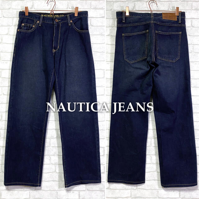 NAUTICA(ノーティカ)のNAUTICA JEANS ノーティカ 濃紺 デニムパンツ コロンビア製 W30 メンズのパンツ(デニム/ジーンズ)の商品写真