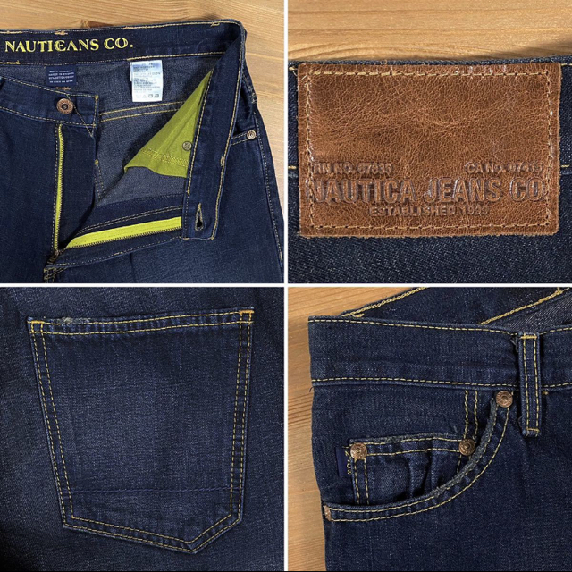 NAUTICA(ノーティカ)のNAUTICA JEANS ノーティカ 濃紺 デニムパンツ コロンビア製 W30 メンズのパンツ(デニム/ジーンズ)の商品写真
