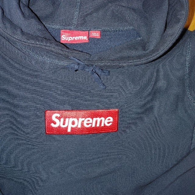 Supreme(シュプリーム)のBox Logo Hooded  Navy / Olive / Snow Cam メンズのトップス(パーカー)の商品写真