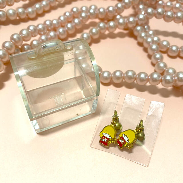 希少 レア キキララ サンリオ イヤリング レトロ アクセサリー - 小物 希少 レア キキララ サンリオ イヤリング レトロ アクセサリー - 小物