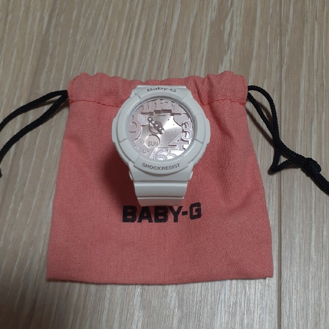 Baby-G(ベビージー)のbabyG　ピンク　ハート文字盤 レディースのファッション小物(腕時計)の商品写真