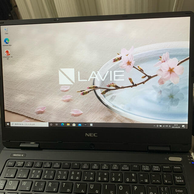 NEC(エヌイーシー)のNEC LAVIE Note Mobile PC-NM550KAB パソコン スマホ/家電/カメラのPC/タブレット(ノートPC)の商品写真