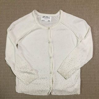 ザラキッズ(ZARA KIDS)のZARA カーディガン  パールボタン　110㎝　100㎝　フォーマル　春夏 (カーディガン)