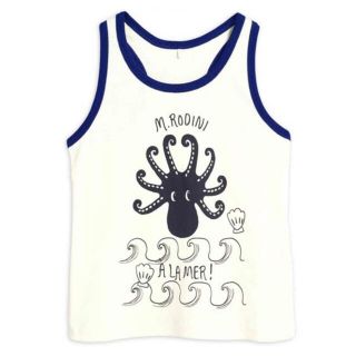 コドモビームス(こどもビームス)のMini RodiniミニロディーニOCTOPUS タンクトップ 80/86cm(Ｔシャツ)