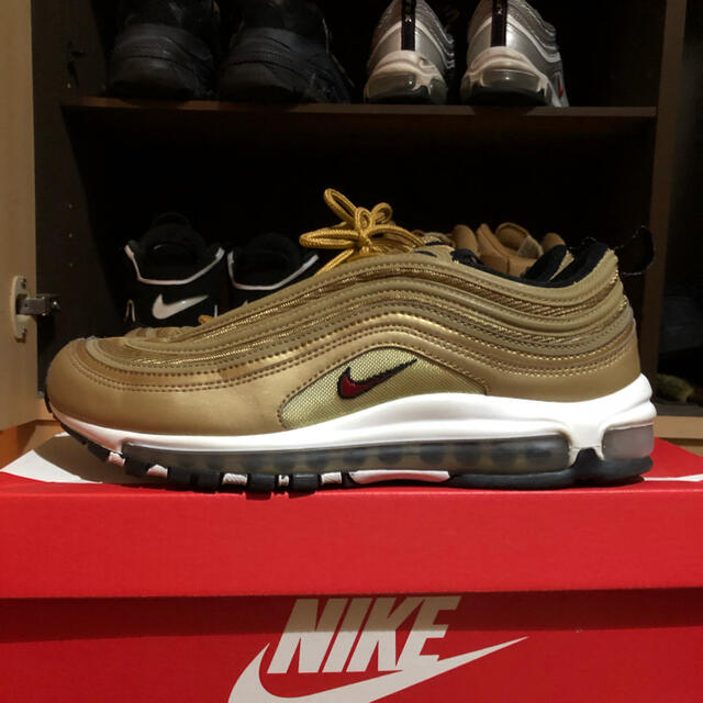 メンズNIKE AIR MAX 97 OG QS gold