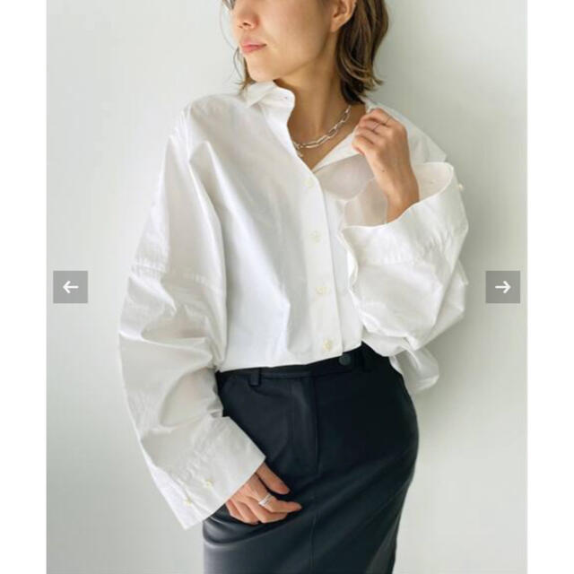 L'Appartement DEUXIEME CLASSE(アパルトモンドゥーズィエムクラス)のアパルトモン 新品未使用★GENTLEWOMAN SHIRT★ レディースのトップス(シャツ/ブラウス(長袖/七分))の商品写真